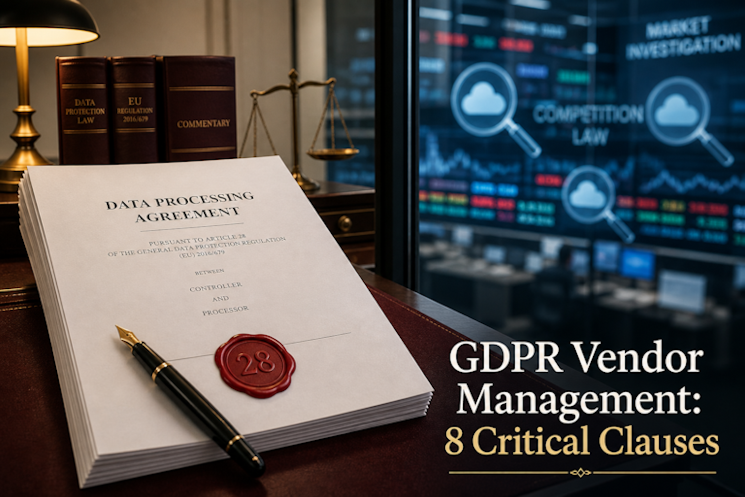 GDPR Vendor Management: 8 Critical Clauses