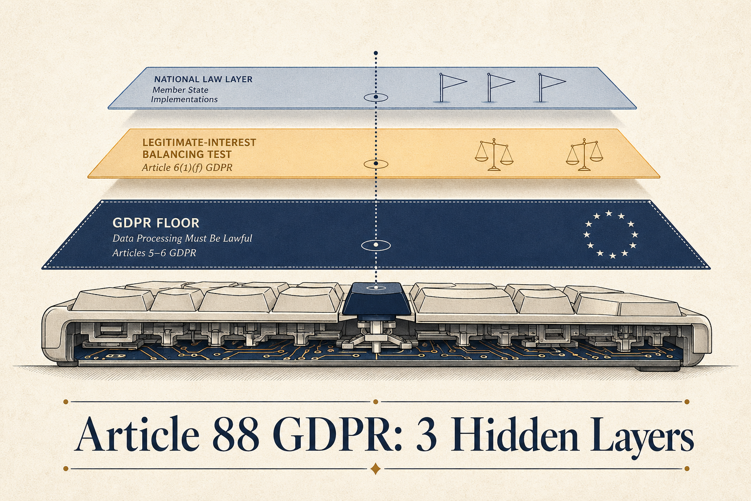 Article 88 GDPR: 3 Hidden Layers