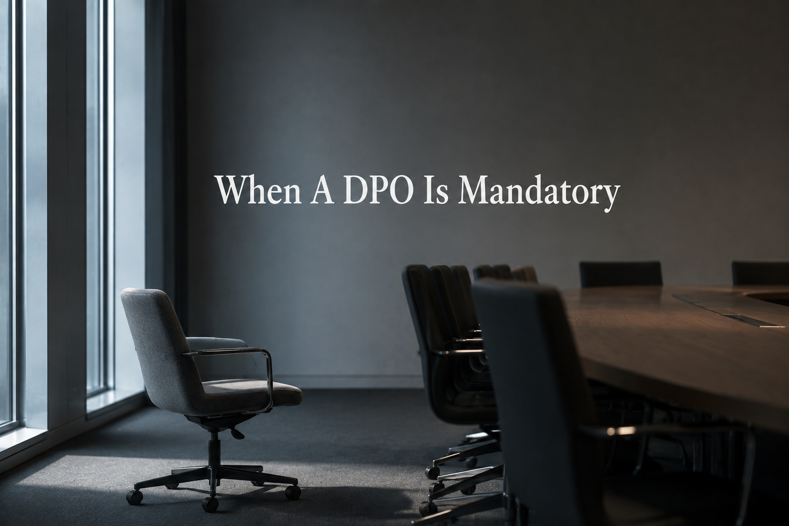 When A DPO Is Mandatory